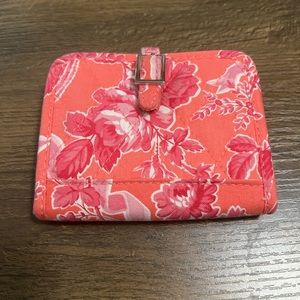 Retired Vera Bradley Cards & Cuties mini wallet in Hope Toile